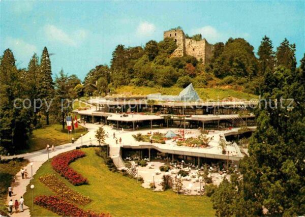 Badenweiler Kurhaus und Burgruine