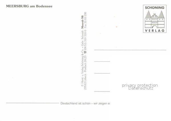 Meersburg Bodensee Fliegeraufnahme Seepartien altes und ne – Bild 2