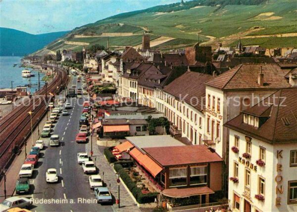Ruedesheim Rhein Rheinpartie