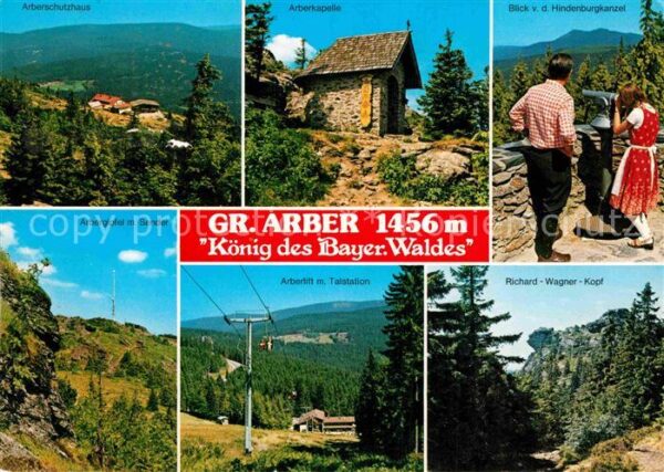 Grosser Arber Arberschutzhaus Richard-Wagner-Kopf Hin