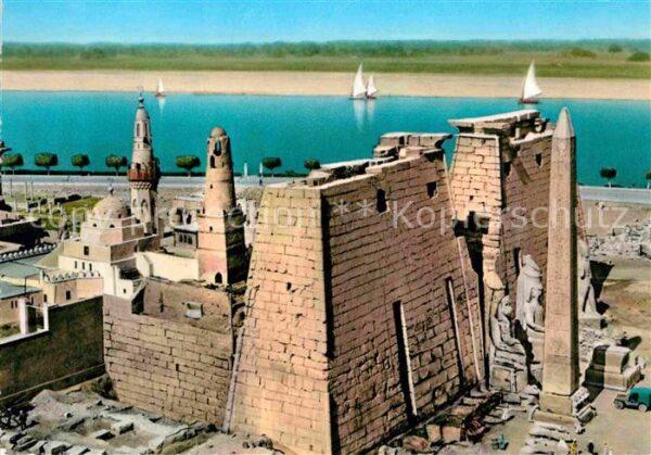 Luxor Louqsor Louksor Pylons and Obelisk of Ramses II