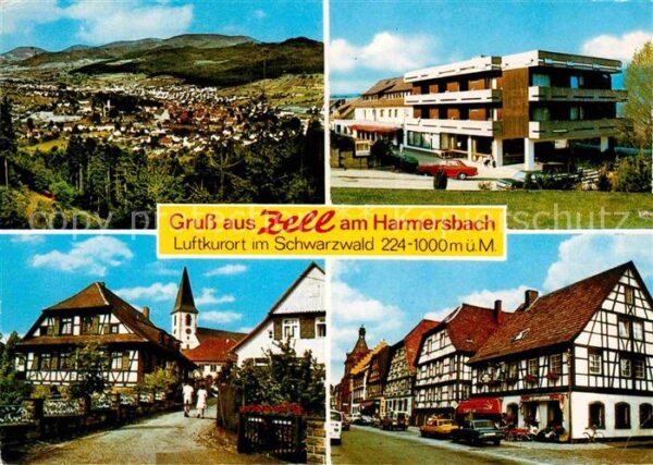 Zell Harmersbach Kurklinik Ortenau Pfarrhofgraben Haupts