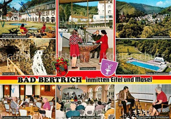 Bad Bertrich Eifel Mosel Wandelhalle Trinkbrunnen Sc