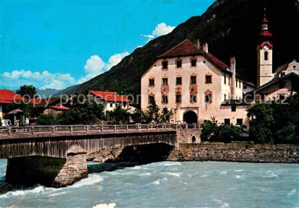 Pfunds Innbrücke mit Gasthof Zum Turm