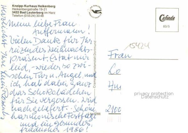 Bad Lauterberg Kurhaus Heikenberg – Bild 2