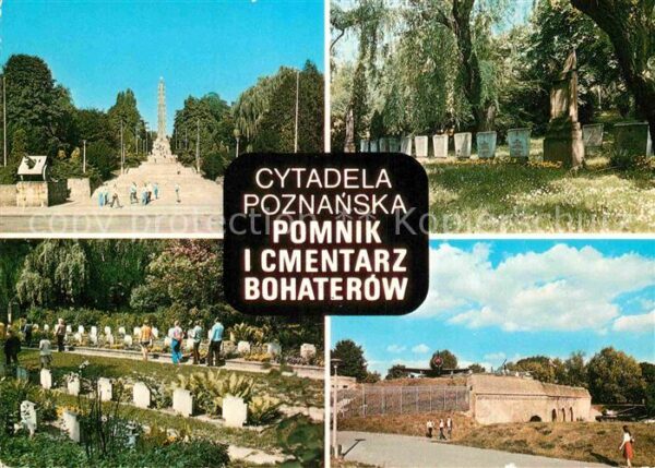 Poznan Posen Pomnik i Cmentarz Bohaterow