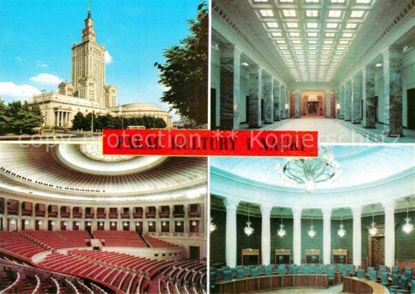 Warszawa Palac Kultury i Nauki