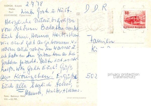 Siofok Hafen – Bild 2