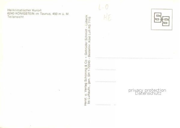 Koenigstein Taunus Fliegeraufnahme – Bild 2