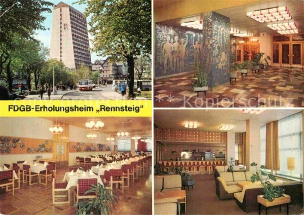 Oberhof Thueringen Erholungsheim Rennsteig