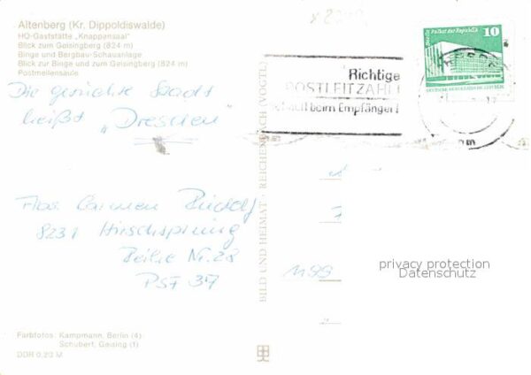 Altenberg Dippoldiswalde Restaurant Knappensaal – Bild 2