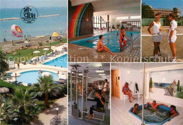 Larnaca Palm Beach Hotel Strand Tennis Schwimmb