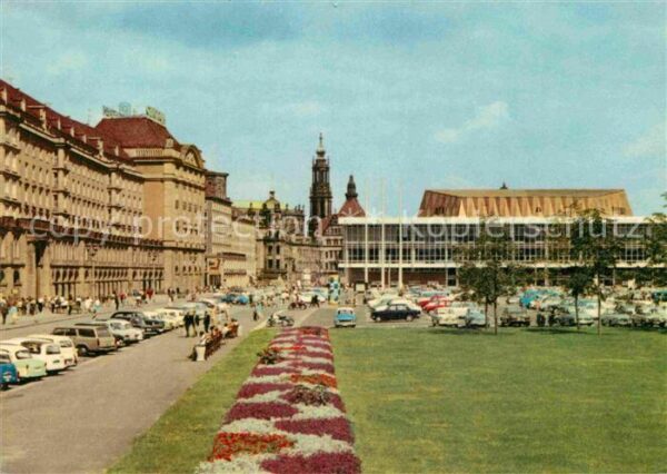Dresden Altmarkt mit Kulturpalast