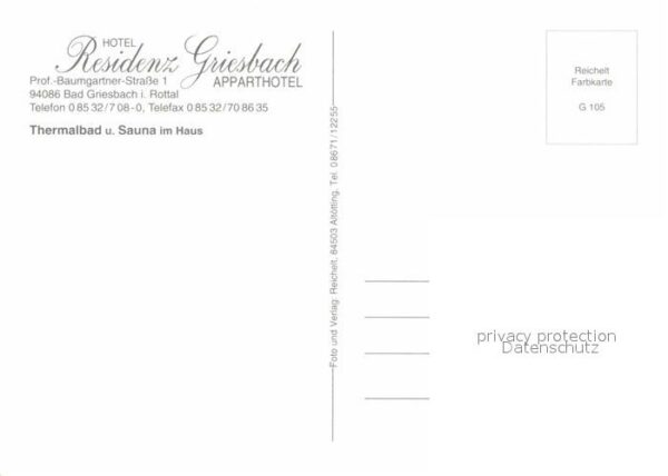 Bad Griesbach Rottal Hotel Residenz Griesbach Apparthotel – Bild 2