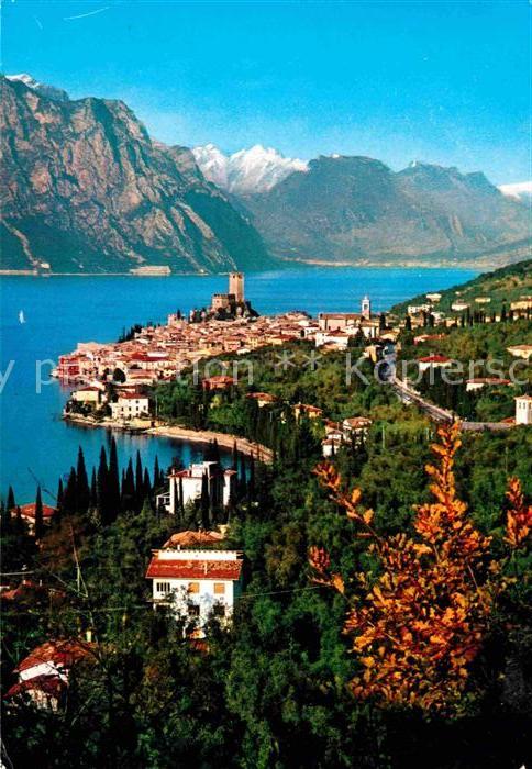 Malcesine Lago di Garda Gesamtansicht