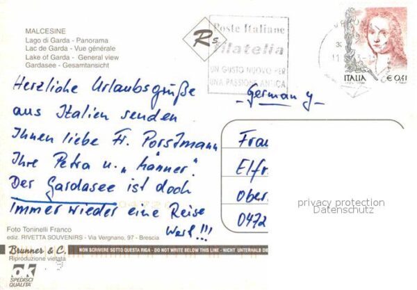 Malcesine Lago di Garda Gesamtansicht – Bild 2