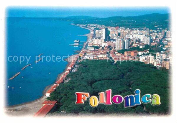 Follonica Fliegeraufnahme