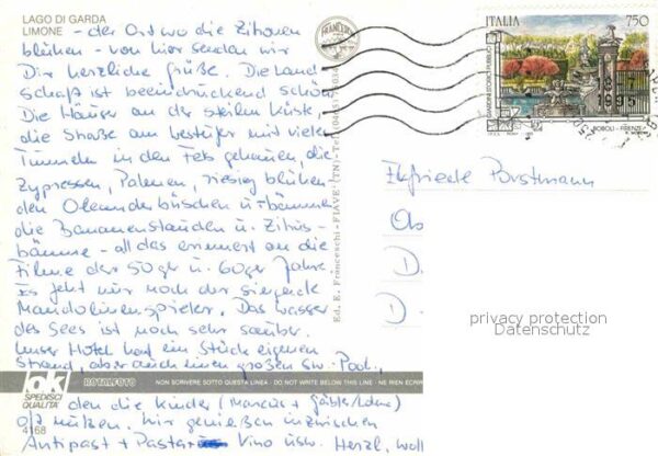 Limone sul Garda See Personenschiffe Panorama – Bild 2
