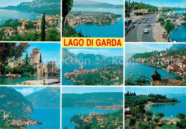 Gardasee Lago di Garda Panorama