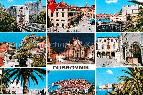 Dubrovnik Ragusa Stadtansichten