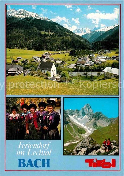 Bach Tirol Panorama Trachtengruppe