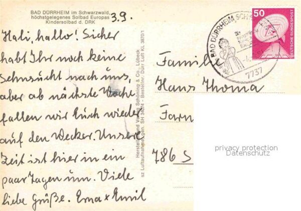 Bad Duerrheim Fliegeraufnahme Kindersolbad – Bild 2