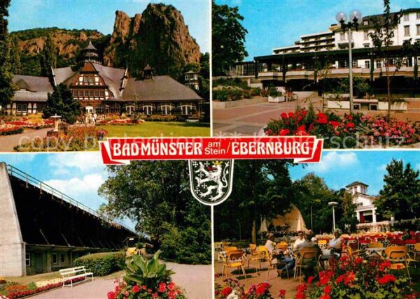 Bad Muenster Stein Ebernburg Kurhaus Saline Pavillon Kurgarten