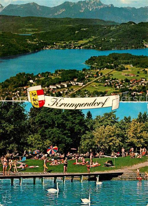 Krumpendorf Woerthersee Reifnitz Mittagskogel Strandbad