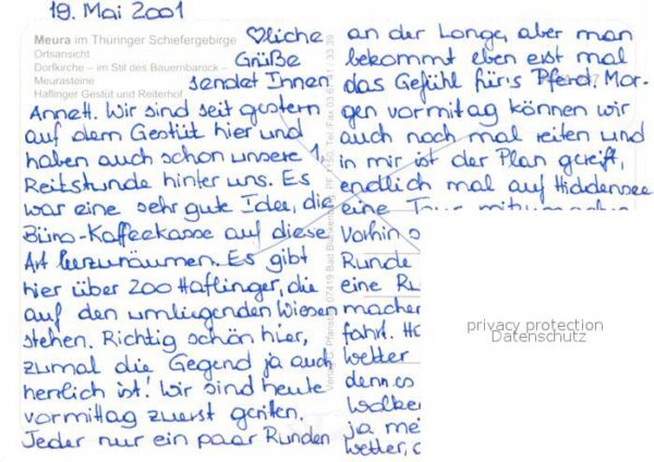 Meura Teilansicht Dorfkirche Meurasteine Hafl – Bild 2