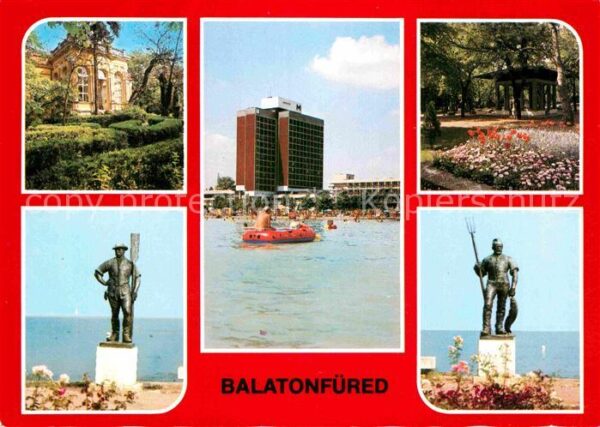 Balatonfuered Villa Denkmäler Kurpark Hotel