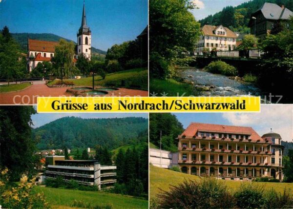 Nordrach Kurklinik Kirche Teilansicht