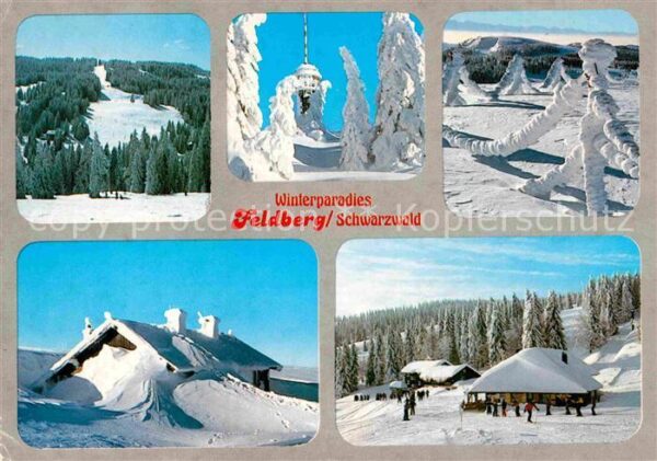 Feldberg Schwarzwald Teilansichten