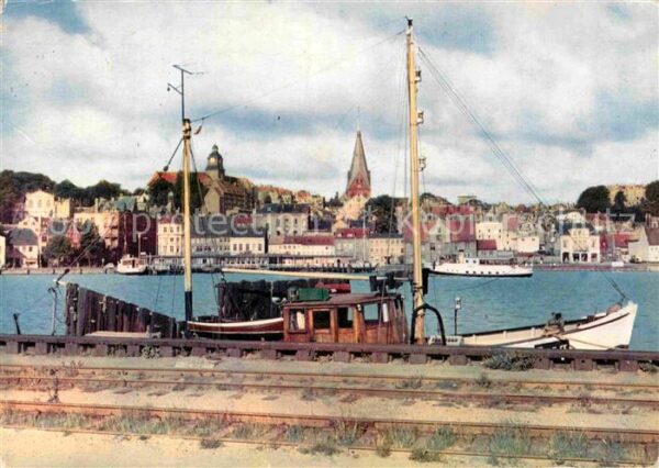 Flensburg Blick auf die Stadt