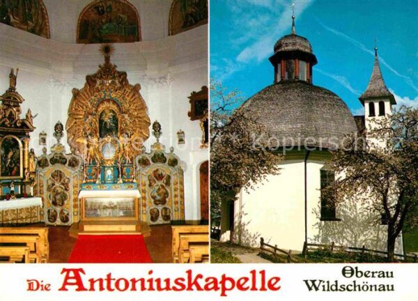 Oberau Wildschoenau Tirol Antoniuskapelle