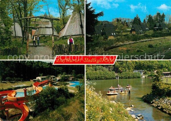 Stadtkyll Waldjugendlager Feriendorf Schwimmbad F