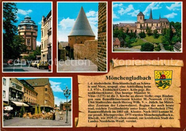 Moenchengladbach Chronik Wasserturm Dicker Turm Münster