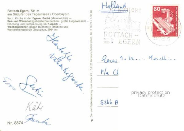 Rottach-Egern Katholische Kirche Egener Bucht See- Wa – Bild 2