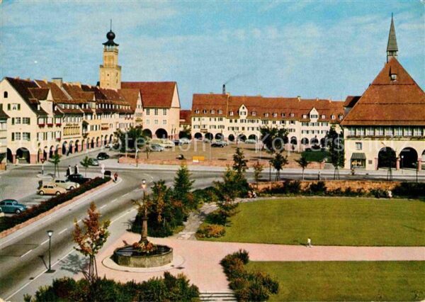 Freudenstadt Marktplatz Rathaus Stadthaus