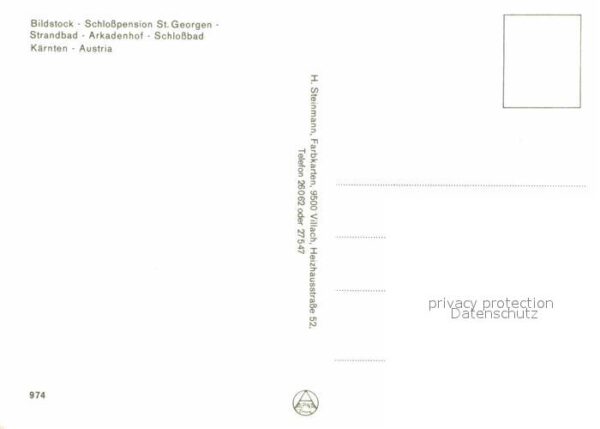 St Georgen Gailtal Fliegeraufnahme Kloster Badestrand Schl – Bild 2