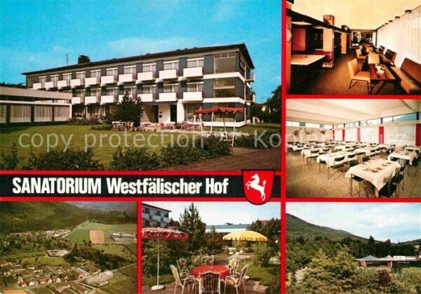 Reinhardshausen Sanatorium Westfälischer Hof