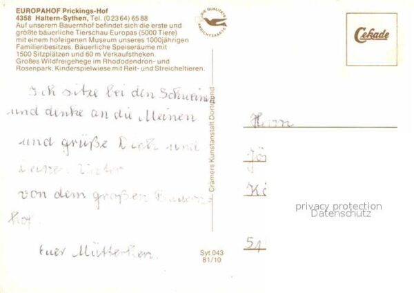 Sythen Fliegeraufnahme Europahof Prickings Hof – Bild 2