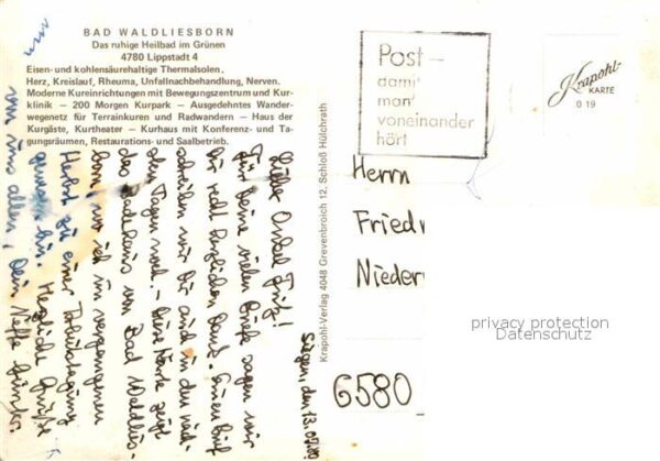 Bad Waldliesborn Badehaus – Bild 2