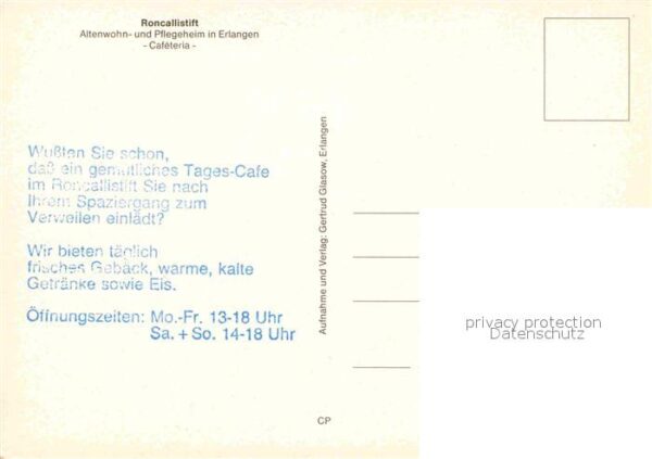 Erlangen Roncallistift Cafetheria – Bild 2