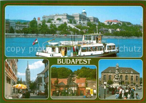 Budapest Schloss Kirche Brunnen