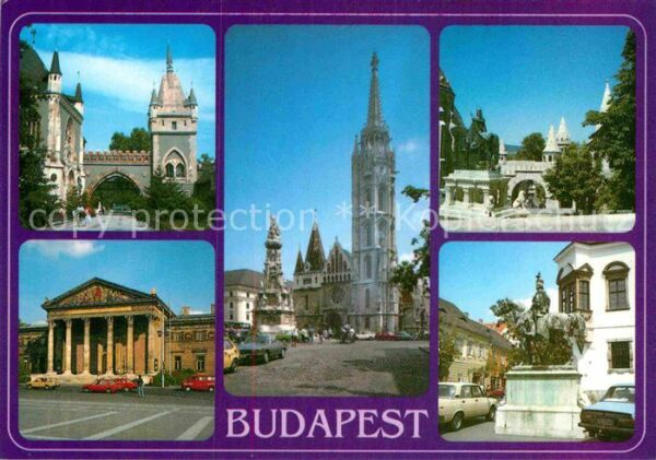 Budapest Mathias Kirche Schloss Denkmal