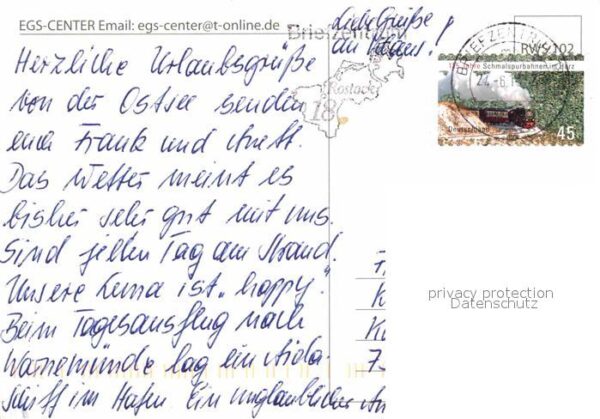 Warnemuende Ostseebad Leuchtturm Aida Rathaus EGS Center – Bild 2