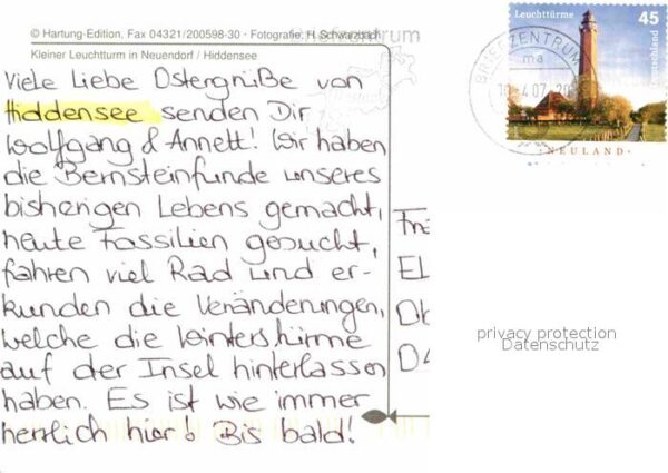 Neuendorf Hiddensee Kleiner Leuchtturm – Bild 2