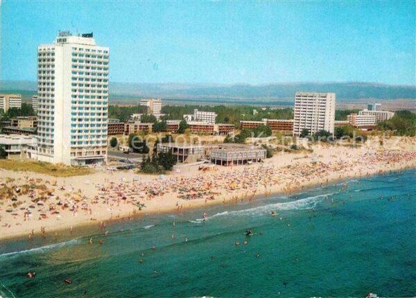 Slantschev Brjag Fliegeraufnahme Strand