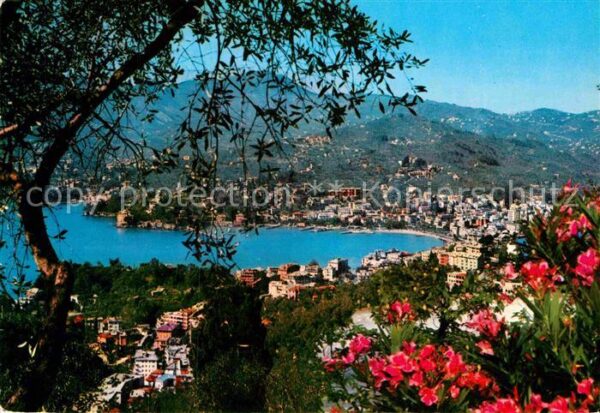 Rapallo Panorama Gesamtansicht