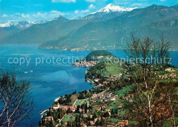 Bellagio Lago di Como Gesamtansicht
